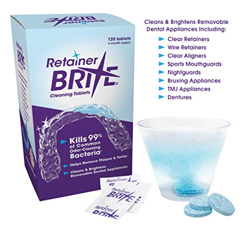 Retainer Brite Retainer brite -6 months supply- 2 boxes pack -192 tablets , 192 Count