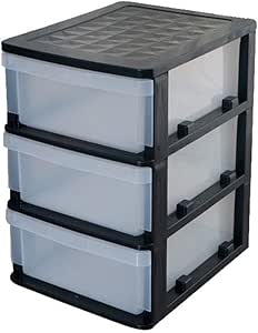 Unidades de Cajones de Almacenaje 3 cajones Dormitorio Sala claras