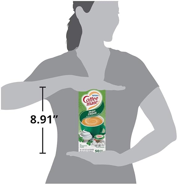 COFFEE-MATE IRISH CREME LIQUID CREAMER 50 SINGLE SERVE 3/8 FL OZ