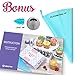 Cake Decorating Supplies Kit 56-in-1 Cake Supplies Nozzles Set with 33pcs Professional Stainless Steel Icing Tips, 1 Reusable Couplers, 1 Flower Nail, 20 Disposable Pastry Bag & 1 Reusable Pastry Bag