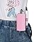 Miss Sweet Portable Nail Drill Machine Rechargeable Electric Nail File for Acrylic (Pure Pink)