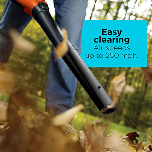 BLACK+DECKER 3in1 Electric Leaf Blower, Leaf Vacuum/Mulcher, Corded