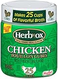 Herb-Ox Chicken Bouillon Cubes, 3.33 Ounce(Pack of 12)