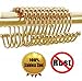 Kjfeoiye Gold 12 Pack Shoe Storage Organizer