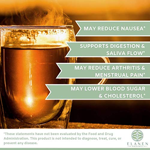 image for Elanen Naturals Organic Dried Ginger Root XL 32 oz. (2 lb. Bag), Ginge