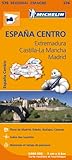 EXTREMADURA , MADRID , CASTILLA MANCHA 11576 CARTE ' REGIONAL ' MICHELIN KAART (Multilingual Edition by 