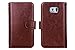 Galaxy S6 Edge Plus Case, Wallet Leather Flip Card Holder Case, 2 in 1 Detachable Magnetic Back Cover for Galaxy S6Edge Plus G9280 (NOT for S6/S6edge)