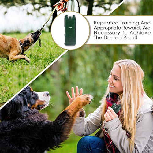 Quenta Handheld Dog Repellent, Ultrasonic Infrared Dog Deterrent, Bark Stopper + Good Behavior Dog Training - Thumbnail 4