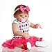 Reborn Baby Doll realistic baby dolls Vinyl Silicone Babies 22inch 55cm Doll Newborn real baby doll Free Pacifier Dot nifty suit