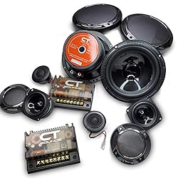 CT Sounds Strato 6.5 Inch 3-Way Car Audio Component