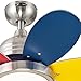Westinghouse 7247500 Roundabout Indoor Ceiling Fan with Light, 30 Inch, Brushed Nickel