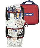 Lifeline 30 Piece First Aid Emergency Kit – Small and Compact Size – Ideal for Camping, Sporting Events, Hiking, Cycling, car as Well as Home, School and Office