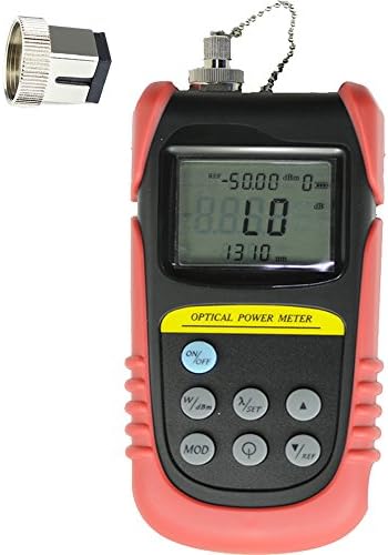Tellid Portable, -50dB to +26dB, 800nm TO 1700nm, Fiber Optical Power Meter, Optical Power meter, Optical Laser power meter With FC, SC Optical Interface