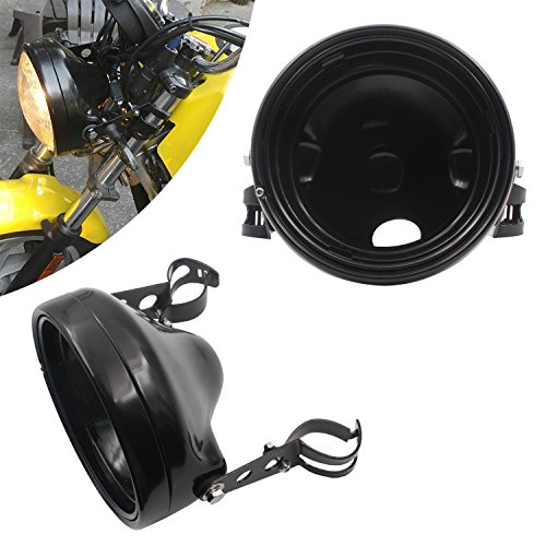 7" 7 Inch headlights Housing bucket for Harley Dyna, Iron 883 Upgrading