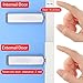 Magnetic Push Latches for Cabinets Jiayi 10 Pack Push to Open Cabinet Hardware Push Touch Latch Kitchen Door Push Release Latch for Drawer Closure Push Catch