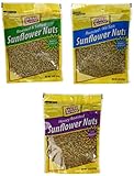Good Sense Roasted and Salted, Roasted/No Salt & Honey Roasted Sunflower Nuts Combination (3)8oz Bags