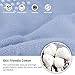 Baby Socks,Mossio 6 Pack Newborn Socks Non Skid Crew Organic Socks Rubber Bottom (6 Color,1-3 Years)