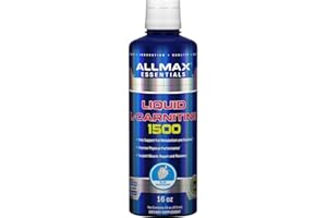 ALLMAX Nutrition - L-Carnitine Liquid + Vitamin B5 - Blue Raspberry - 473 ml