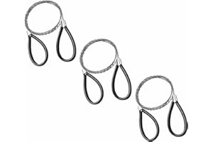 DRCHOER 3X Wire Saw Stainless Steel Pocket Chainsaw Mini Saw Emergency Chainsaw Survival Kit Outdoor Tools