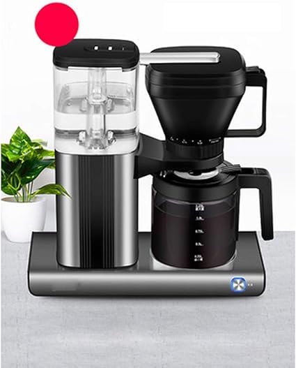 Amazon Kokoコーヒーマシンホーム小さな半自動ドリップアメリカンコーヒーポットワンボタンゴールドカップ標準 マルチ濃度調整 抽出高速 Kokof コーヒーメーカー 通販