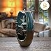 MountainMist Backflow Incense Burner | Incense Burner Holder | Premium 10 Pack Waterfall Backflow Incense Cones Included | Perfect Ornament Holder or Room Scent Diffuser | Bakhoor Burner Zen Decor