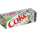 Diet Coke with Lime, 12 fl oz, 12 Pack