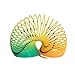 iMagitek 24pcs Mini Smiley Magic Rainbow Plastic Coil Spring Colorful Funny Classic Toy for Kids Gift, Kids Party Bag Favors, Kids Stocking Fillers