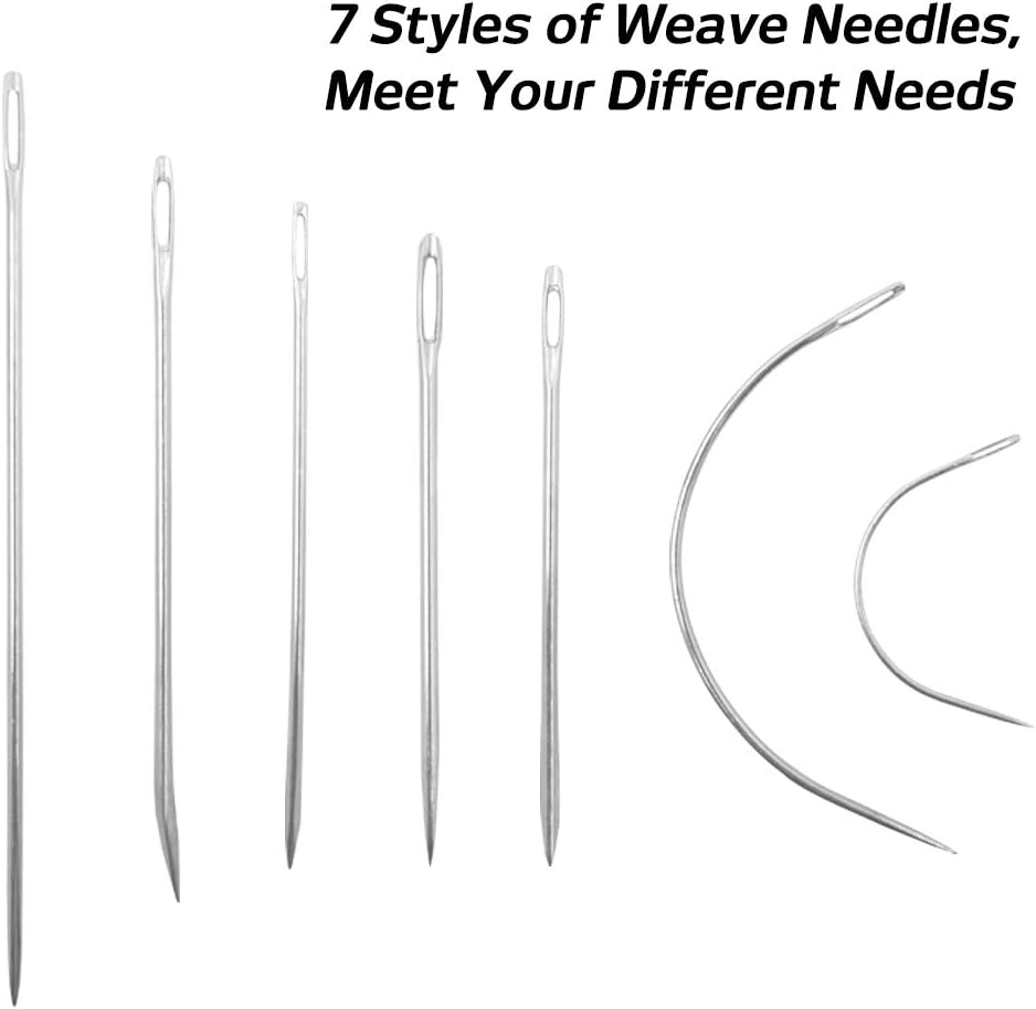 Set of 17 Heavy Duty Household Hand Needles and Extra Strong Upholstery Thread - Image 5