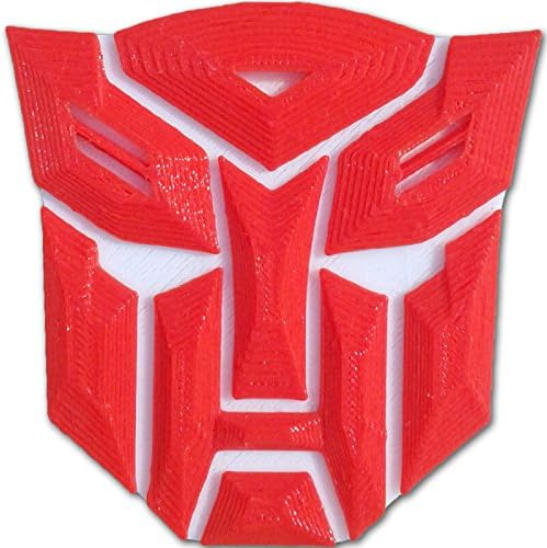 Unique Shape Transformers Autobots 3D Plastic Sticker Car Badge