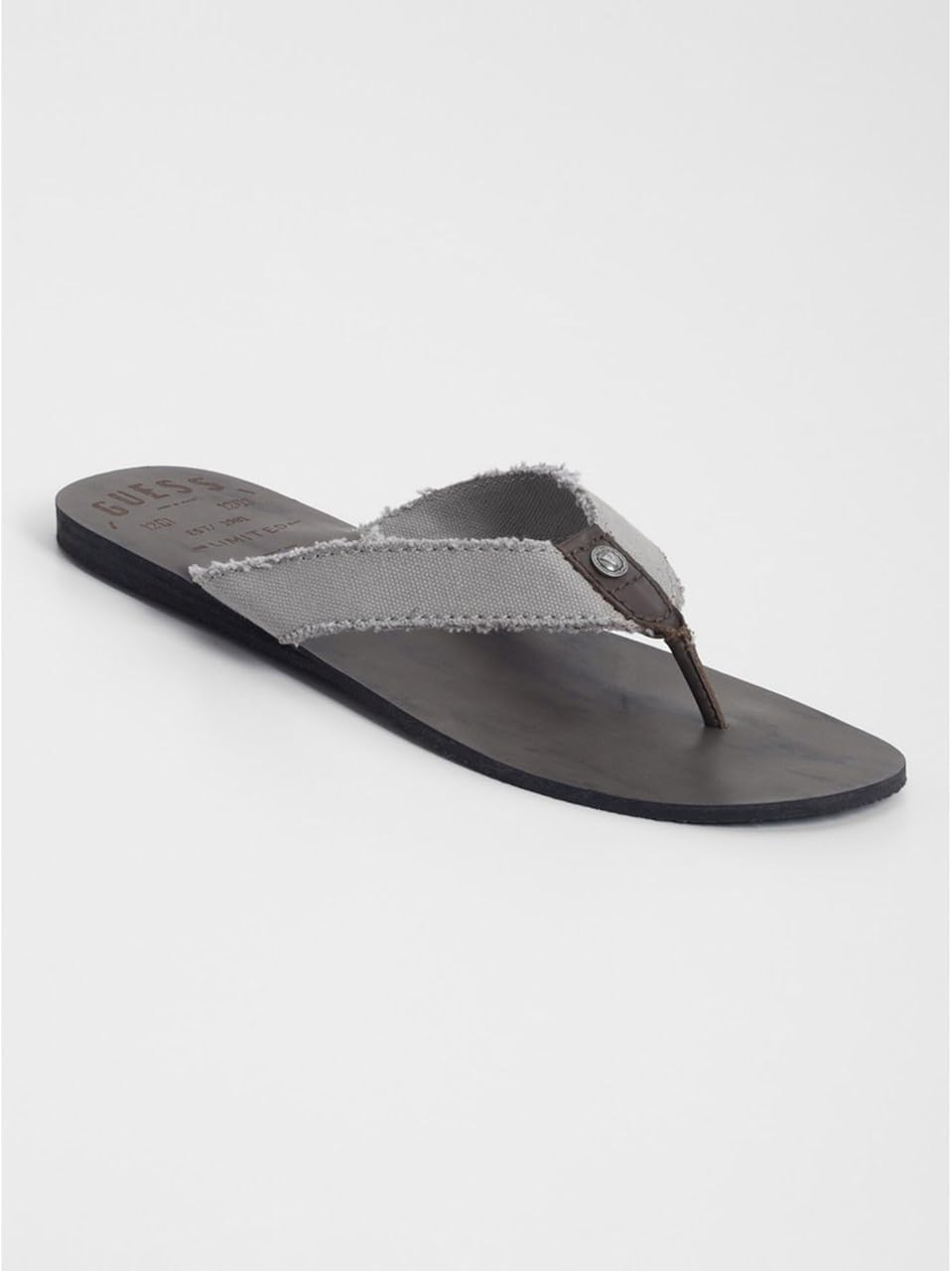 guess mens flip flops