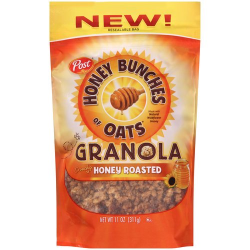 Honey Bunches of Oats Granola Crunchy Honey Roasted 11 oz. (2 pack)