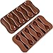JEWSUN Silicone Spoon Chocolate Mold(set of 2)