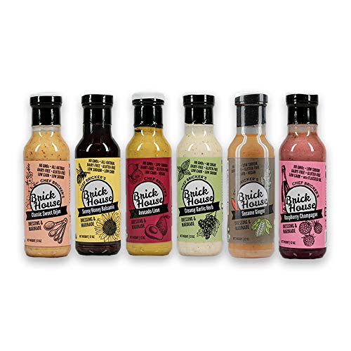 Brick House Vinaigrettes Variety Pack salad dressing and marinade