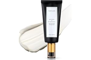 MATKAS Korean 0.3% Retinol + 8 Peptides Neck Firming Cream - 100mL Anti Aging Retinol Wrinkle Cream for Face & Body, Korean C
