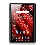 iRULU eXpro X1 7 Inch Google Android 4.4 Tablet, GMS Certified by Google, 1024600 Resolution, Quad Core, 8GB Nand Flash --Black