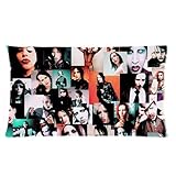 Generic Personalized American Industrial Metal Band Marilyn Manson Pattern Custom Pillowcase Sold By Too Amazing Pillow Case Roomy Rectangle Pillowcase 20x36 (one side)