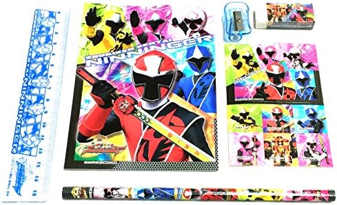Shuriken Sentai Ninninger Stationery Set of 6