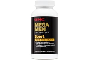 GNC Mega Men Sport One Daily Mens Multivitamin, 60 CAPLETS