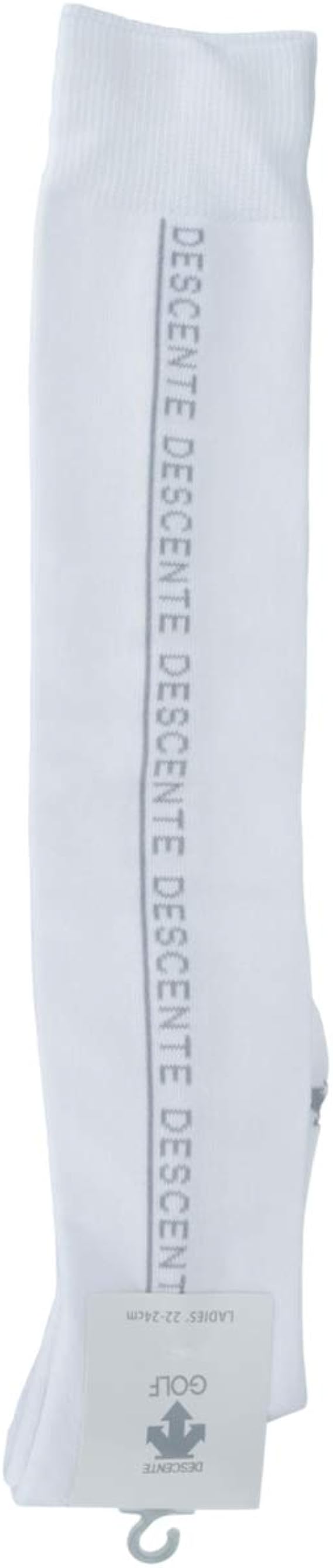 Amazon デサントゴルフ Descente Golf ニーハイソックス レディース ゴルフ Dgcrjb03 ホワイト Wh00 F ソックス 通販