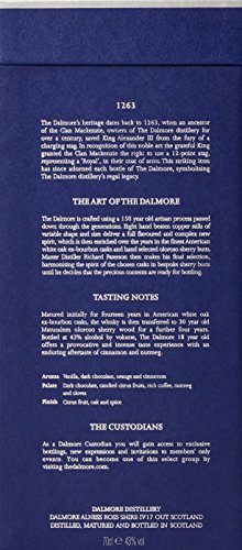 The Dalmore 18 Jahre Single Malt Scotch Whisky mit Geschenkverpackung (1 x 0,7l) – Bild 7