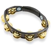 LP170 Cyclops, Brass Jingles, Black, Hand Held Tambourine