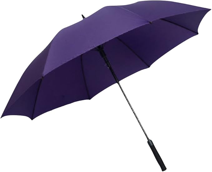 Amazon Hanbun 長傘 メンズ 耐風 ジャンプ 無地 グラスファイバー おしゃれ ワンタッチ ケース 紳士 男性用 特別 手元 撥水 8本骨 Hu011 Purple 長傘 通販