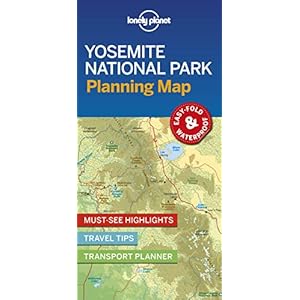 Yosemite National Park Planning Map – 1ed – Anglais Landkaart – Stickerboek, 9 mei 2019