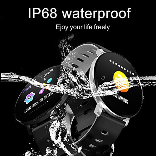 Slimme horloges voor heren en dames, Android IOS Mobile Fitness Tracker met IP68 waterdicht, 1,3" Smart Watch, stappenteller, hartslag, slaapbewaking, weersvoorspelling - Image 4
