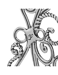 Carolyn Pollack Firma Plata de ley Scroll Lever Back Earrings