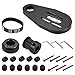 XCSOURCE DIY Electric Skateboard Longboard Pulley and Motor Kit + Bracket + Belt + Screw Tool Mount for 70/72mm Wheel OS915