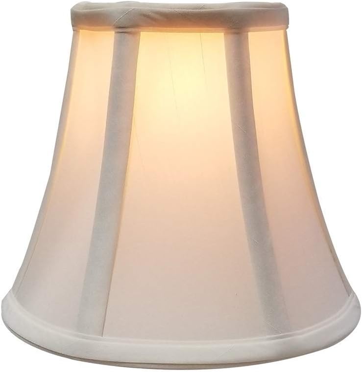 Royal Designs True Bell Lamp Shade, White, 3.75 x 7 x 6.75, Round Clip, 3.75 x 7 x 6.75 (Round Clip) - Image 4