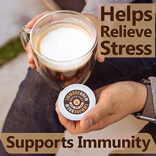 Rapidfire Immune Premium Brew Coffee, Super Mushroom Coffee, Supports