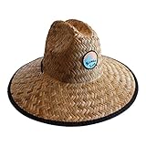 Straw Surf Hat For Lifeguard, Beach, & Sun | Sunga Life