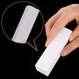 Metagio 10 Pcs Nail Buffer Block White 95x25x25mm Professional Salon view 3